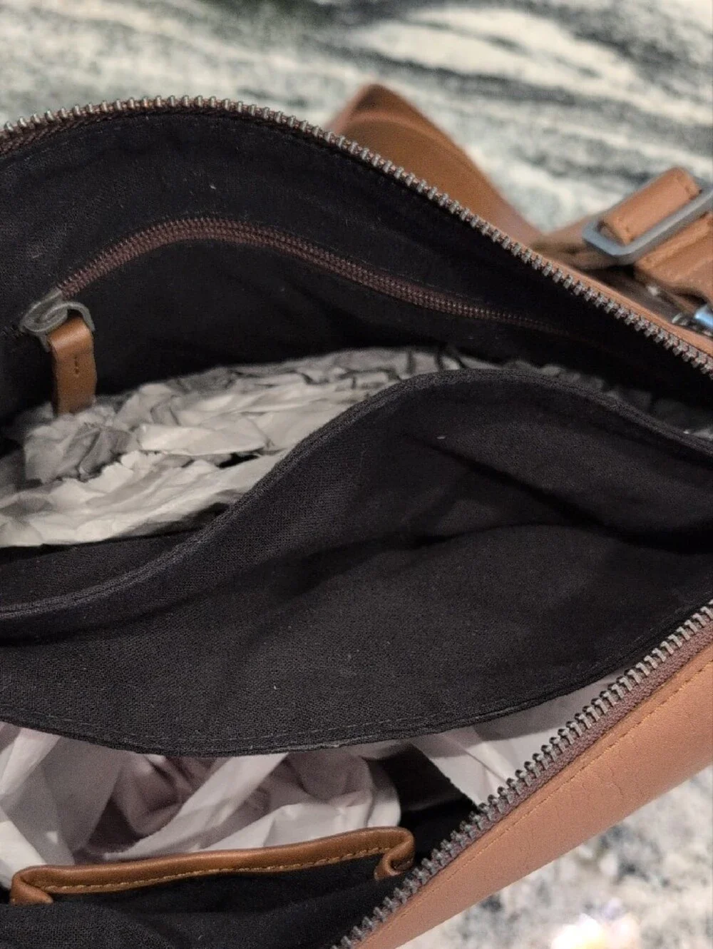 Harbour 2Nd Leather 3 Pocket Satchel Bag with Braided Strap